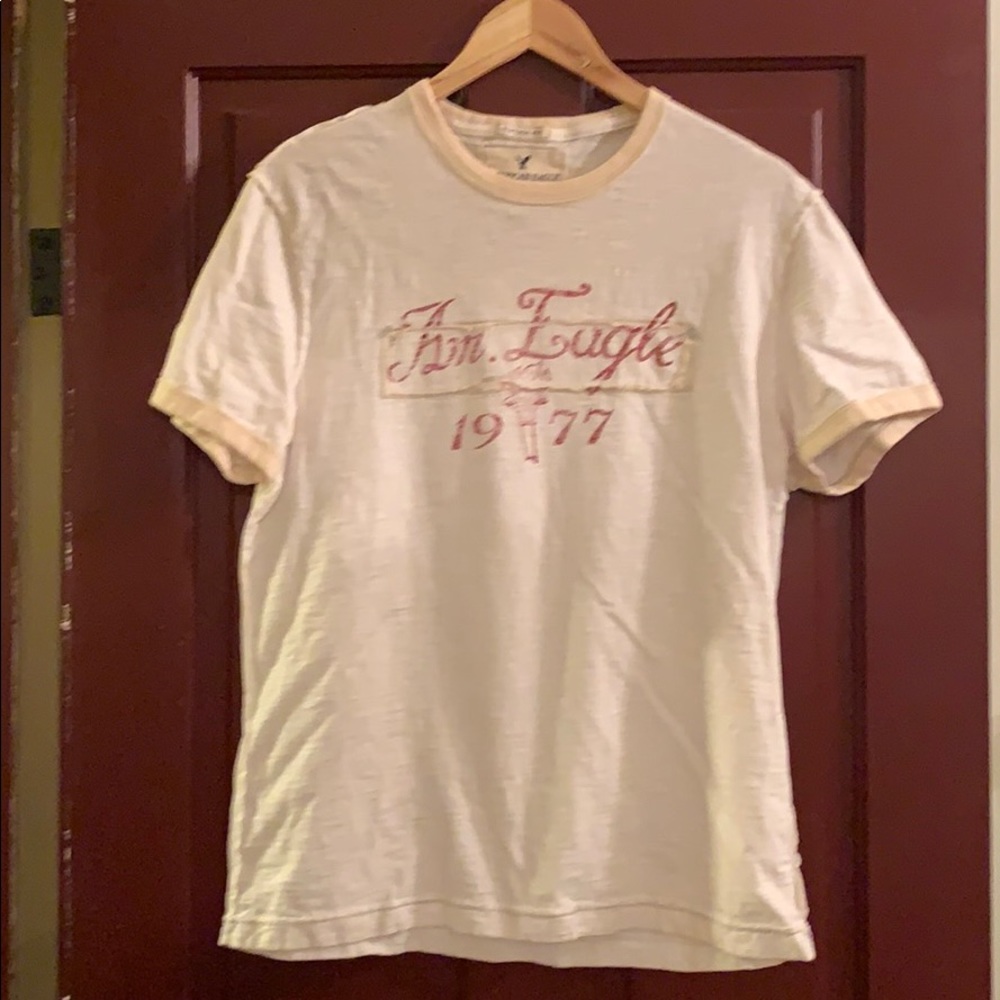 American eagle vintage stitch tee
